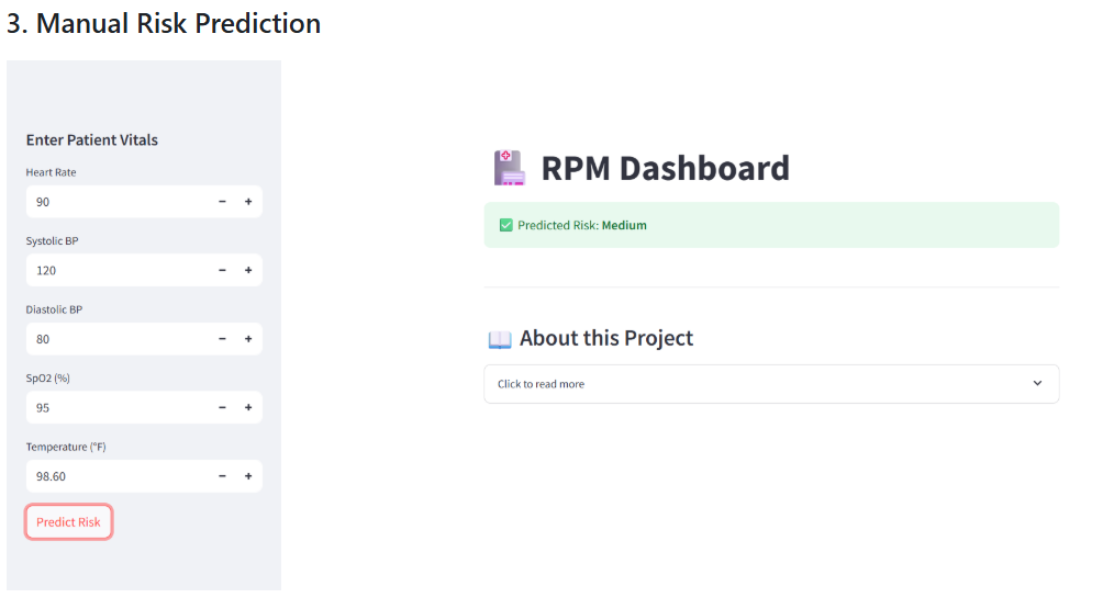 RPM Dashboard